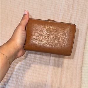 Kate Spade Tan Leather Wallet